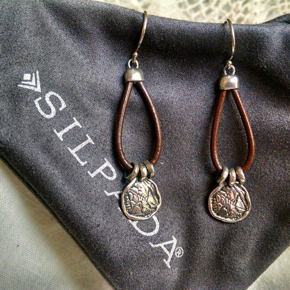 Silpada Prairie Girl Drop Earrings